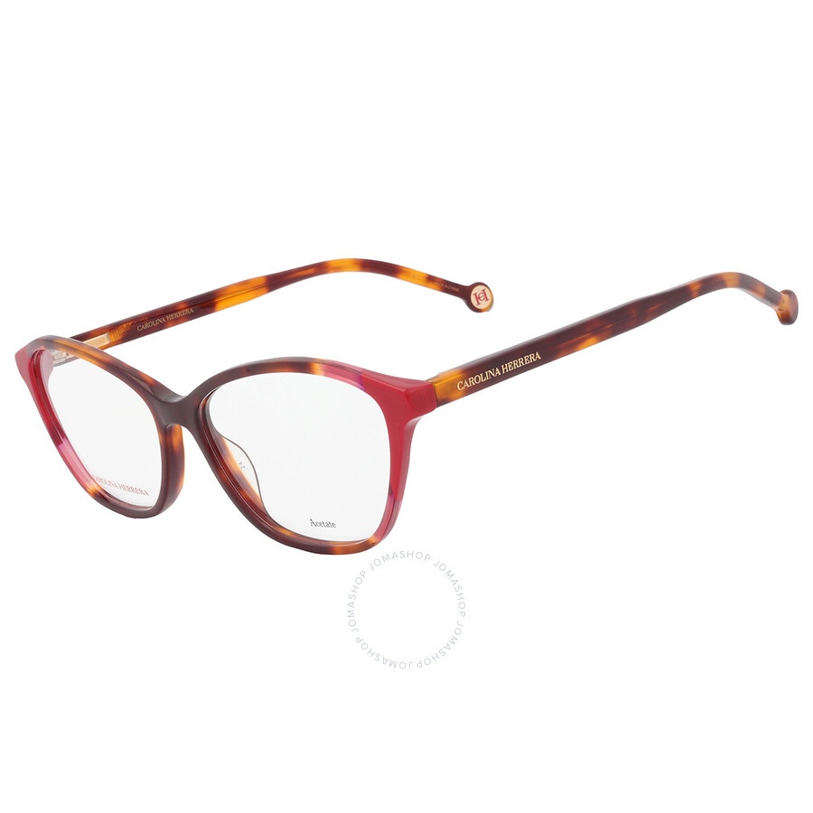 Carolina Herrera Demo Cat Eye Ladies Eyeglasses HER 0122 0O63 55 - 4