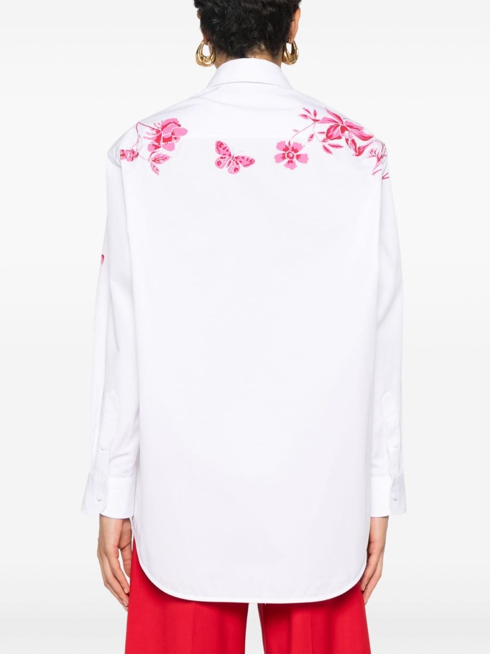 cotton poplin shirt - 4