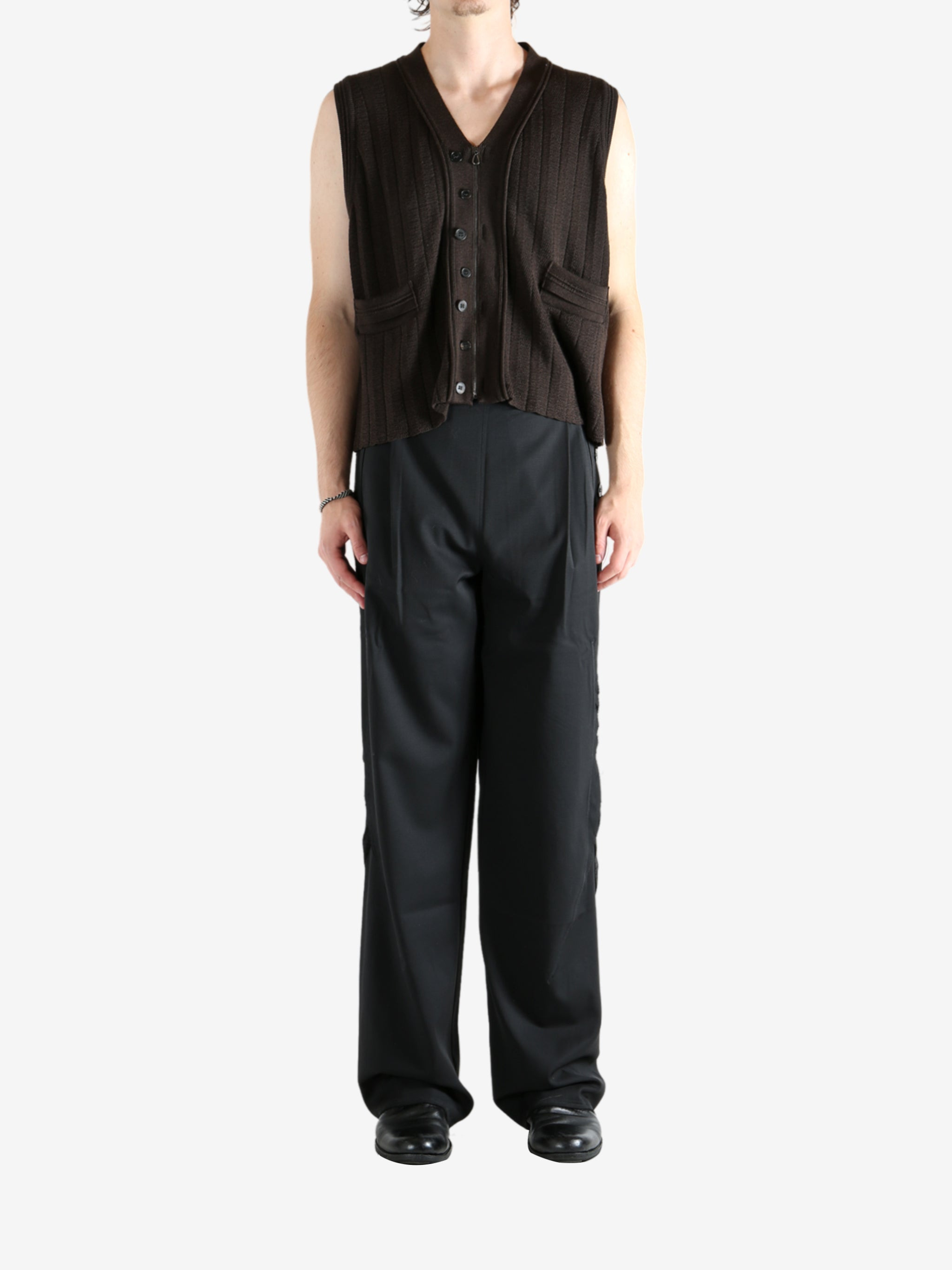 KIKO KOSTADINOV - Men Fitz Knit Vest - 4