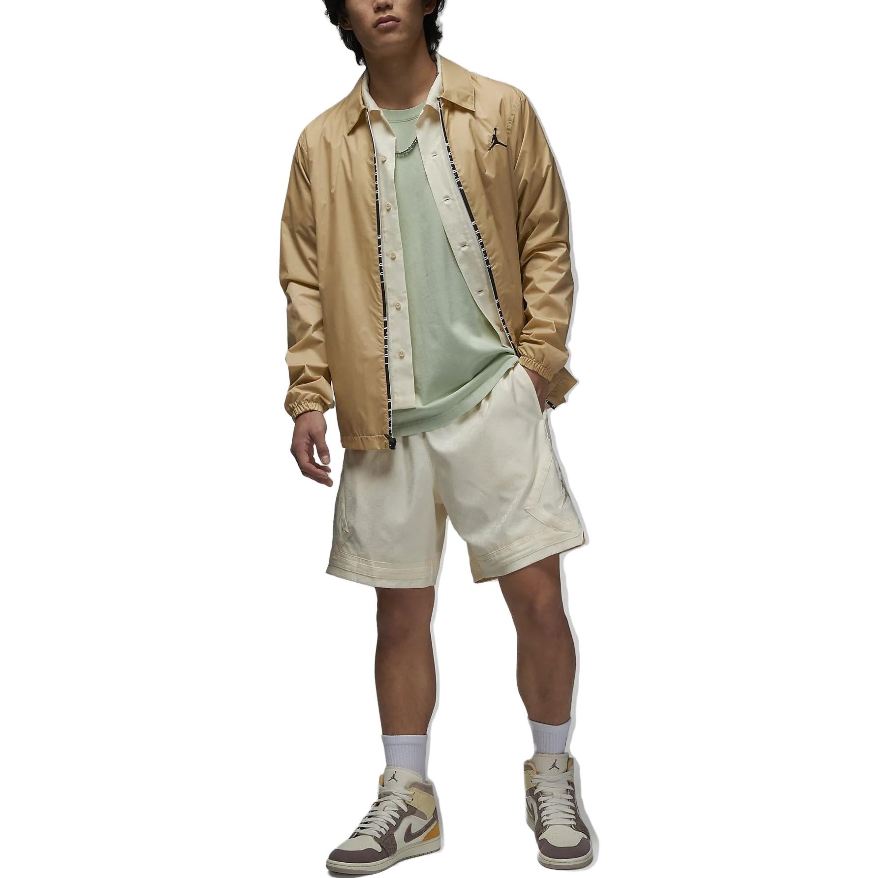 Air Jordan Woven Jacket 'Khaki' DX9688-277 - 2