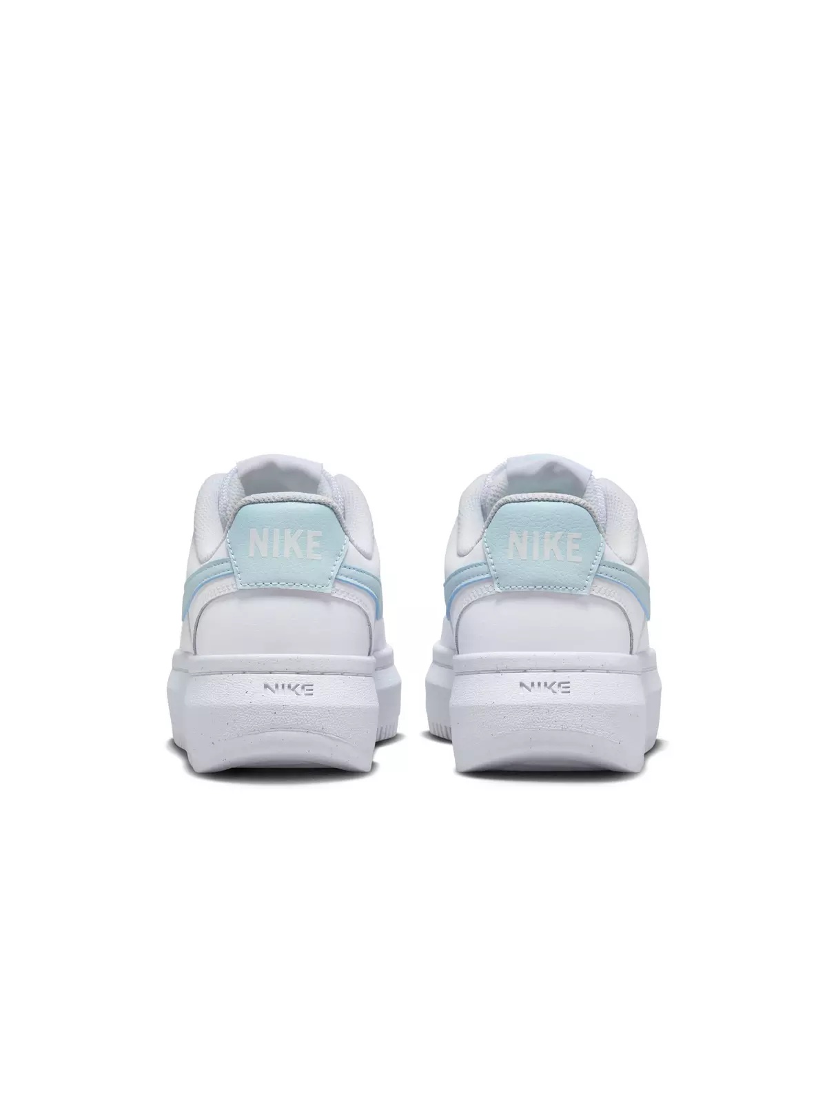 Court Vision Alta "White/Glacier Blue" Women's Shoe - 5