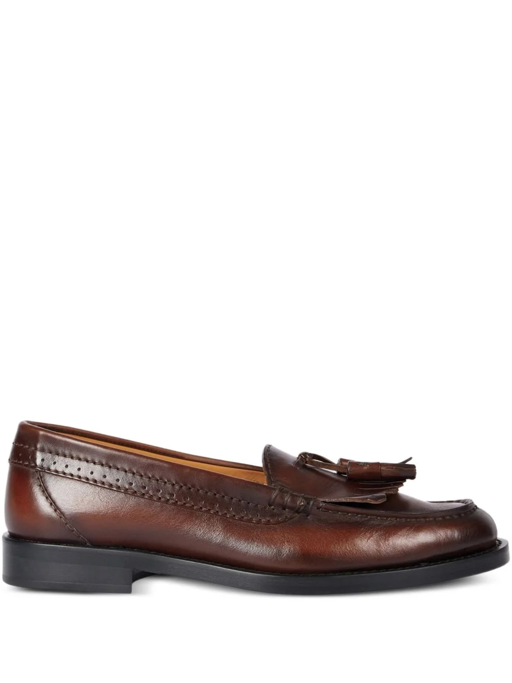 TASSEL-DETAIL LEATHER LOAFERS - 1