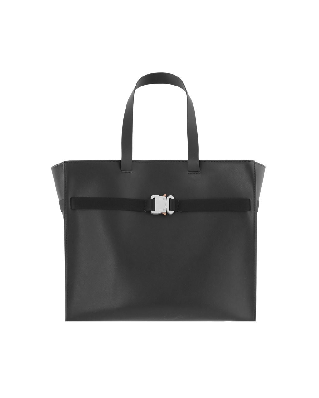 LEATHER BUCKLE TOTE - 1