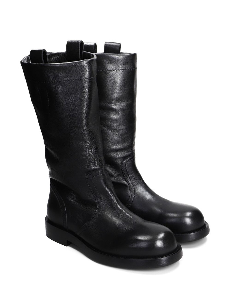 Ann Demeulemeester round toe boots outlook