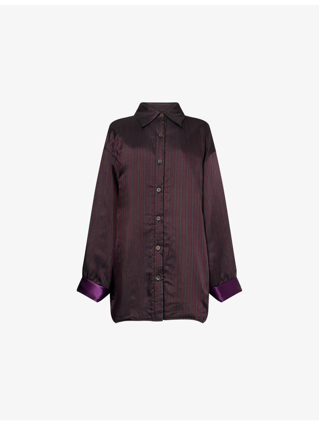 Cartan Stripe-Print Woven Shirt - 1