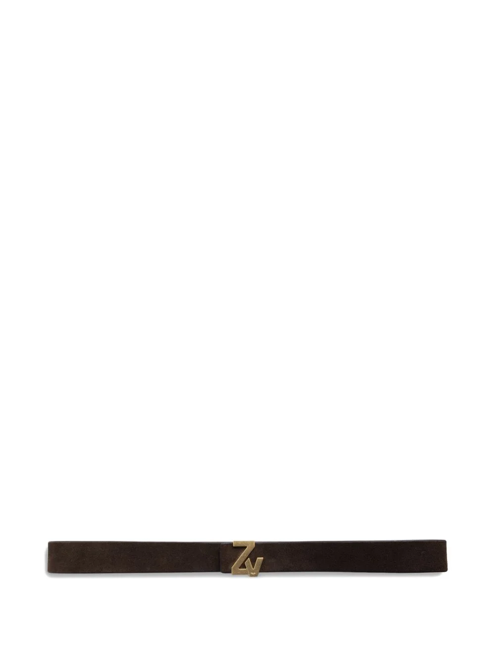 Initiale suede belt - 1