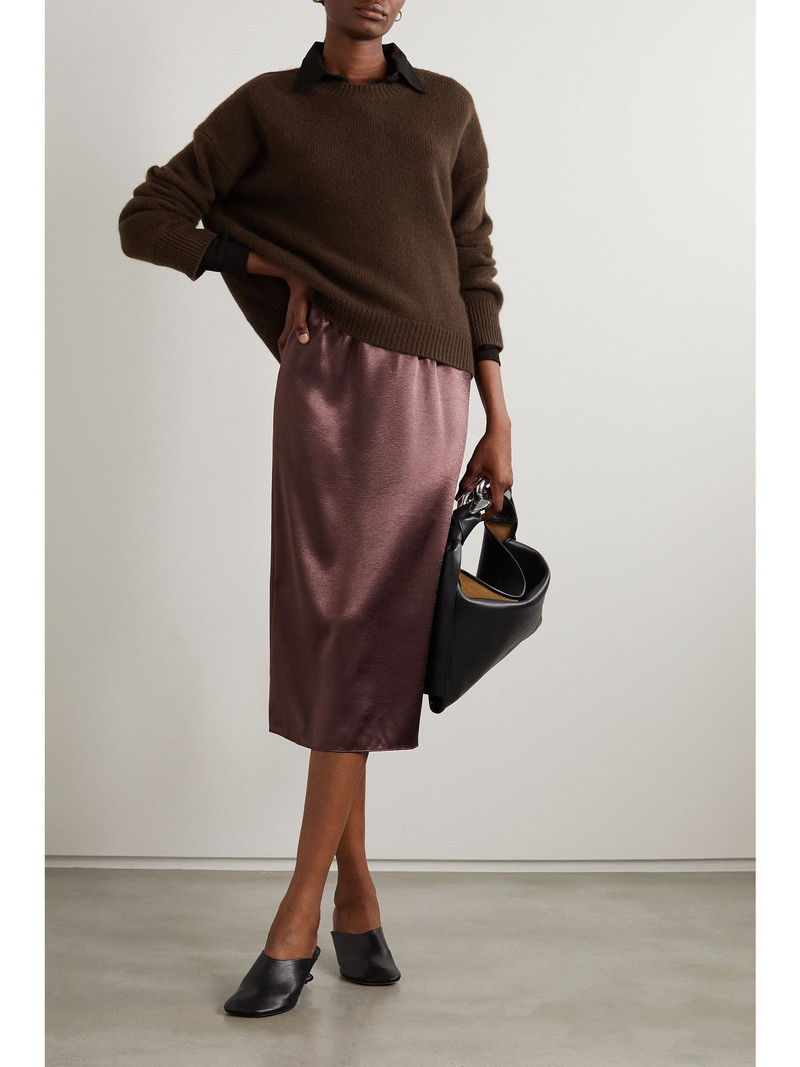 arch4 + NET SUSTAIN The Ivy cashmere sweater Brown outlook