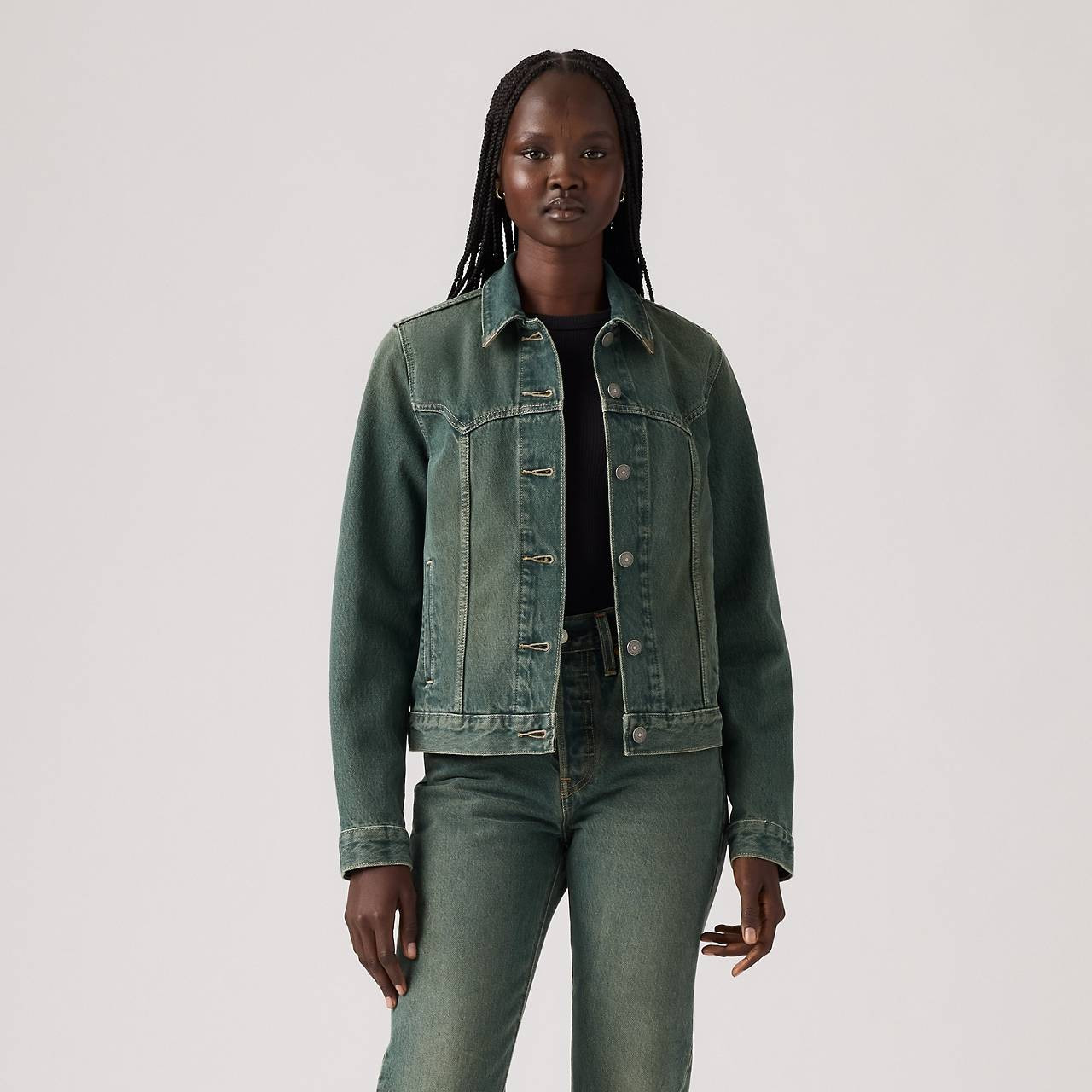 TIPPED ORIGINAL TRUCKER JACKET - 2