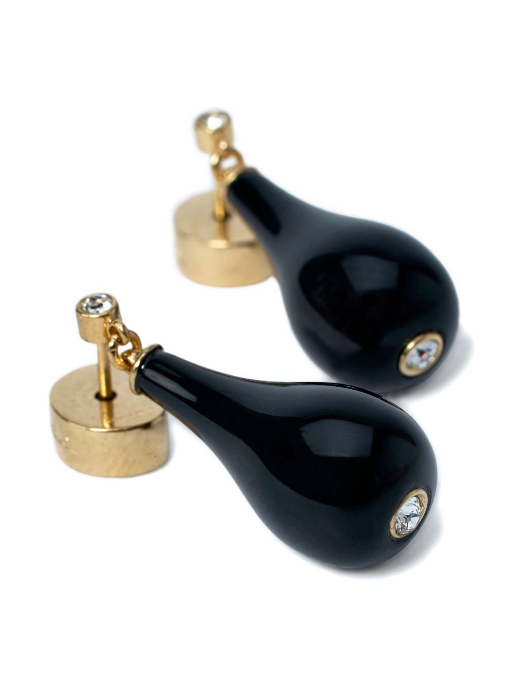 crystal-embellished earrings - 2