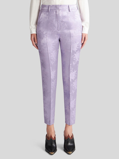 Etro JACQUARD TROUSERS outlook