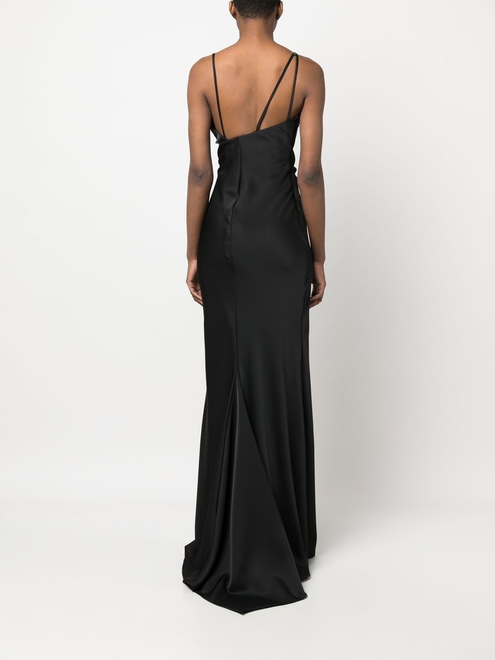 Melva satin long dress - 4