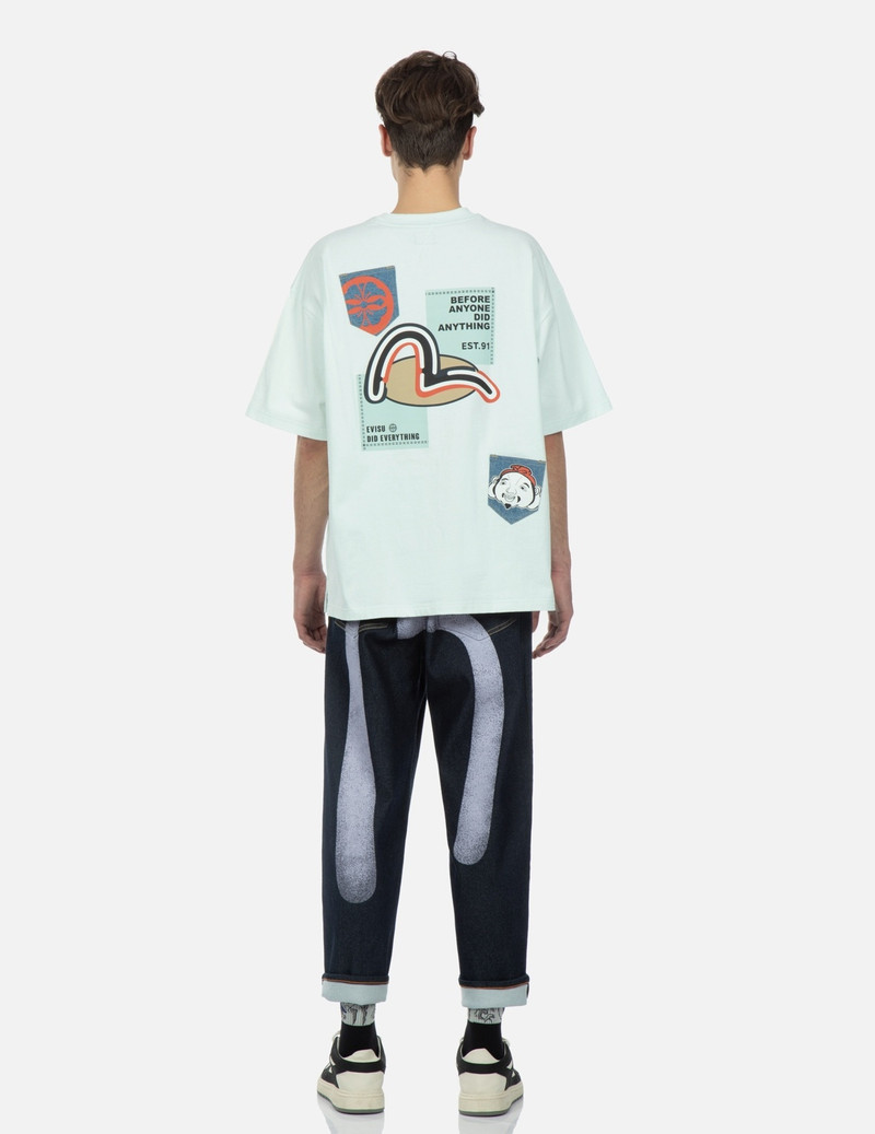 SEAGULL DAICOCK PRINT JEANS 5