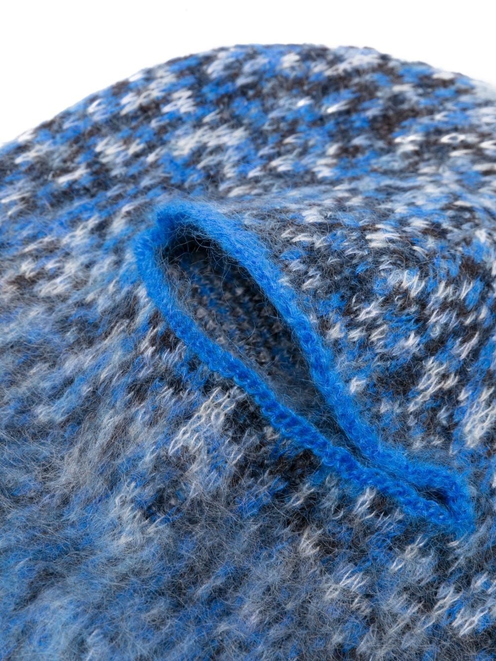 speckle-knit mohair-blend balaclava - 2