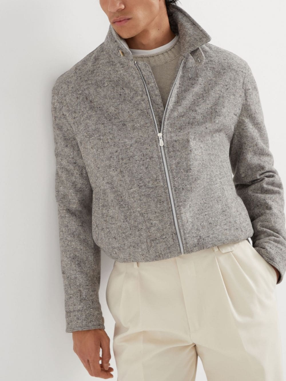 padded bomber jacket - 6
