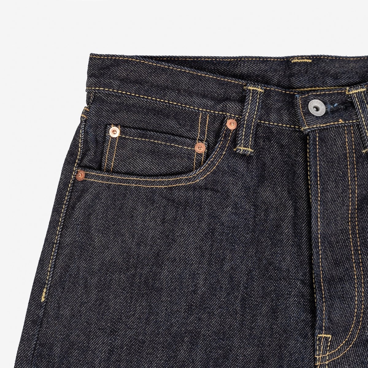 IH-1955S 21oz Selvedge Denim "1955" Straight Cut Jeans - Indigo - 6