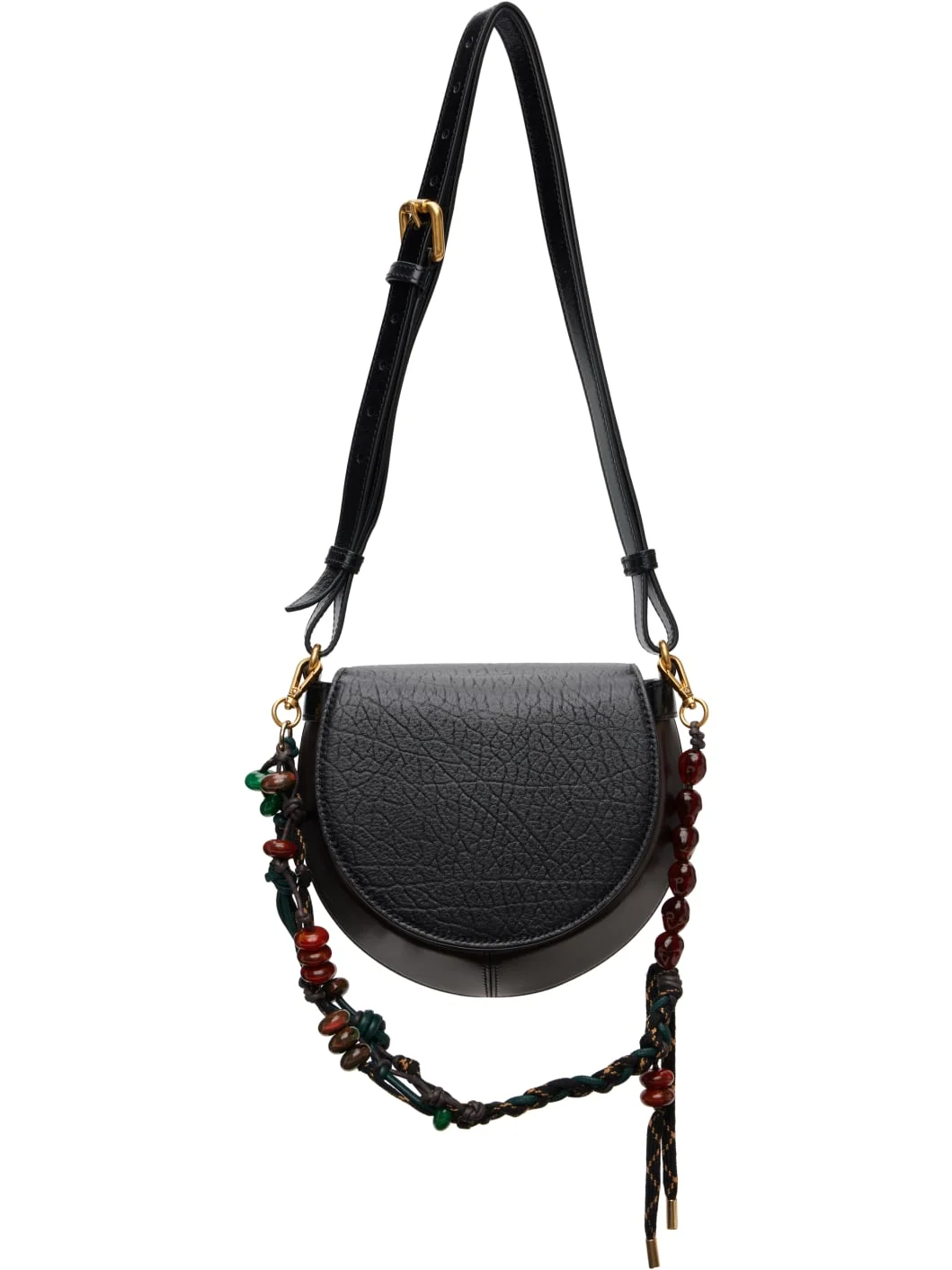 Black & Brown Small Arc Bag - 1