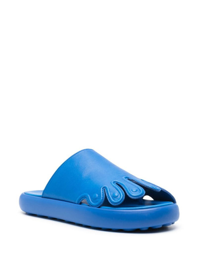 CAMPERLAB Pelotas Flota toes-shaped leather slides outlook