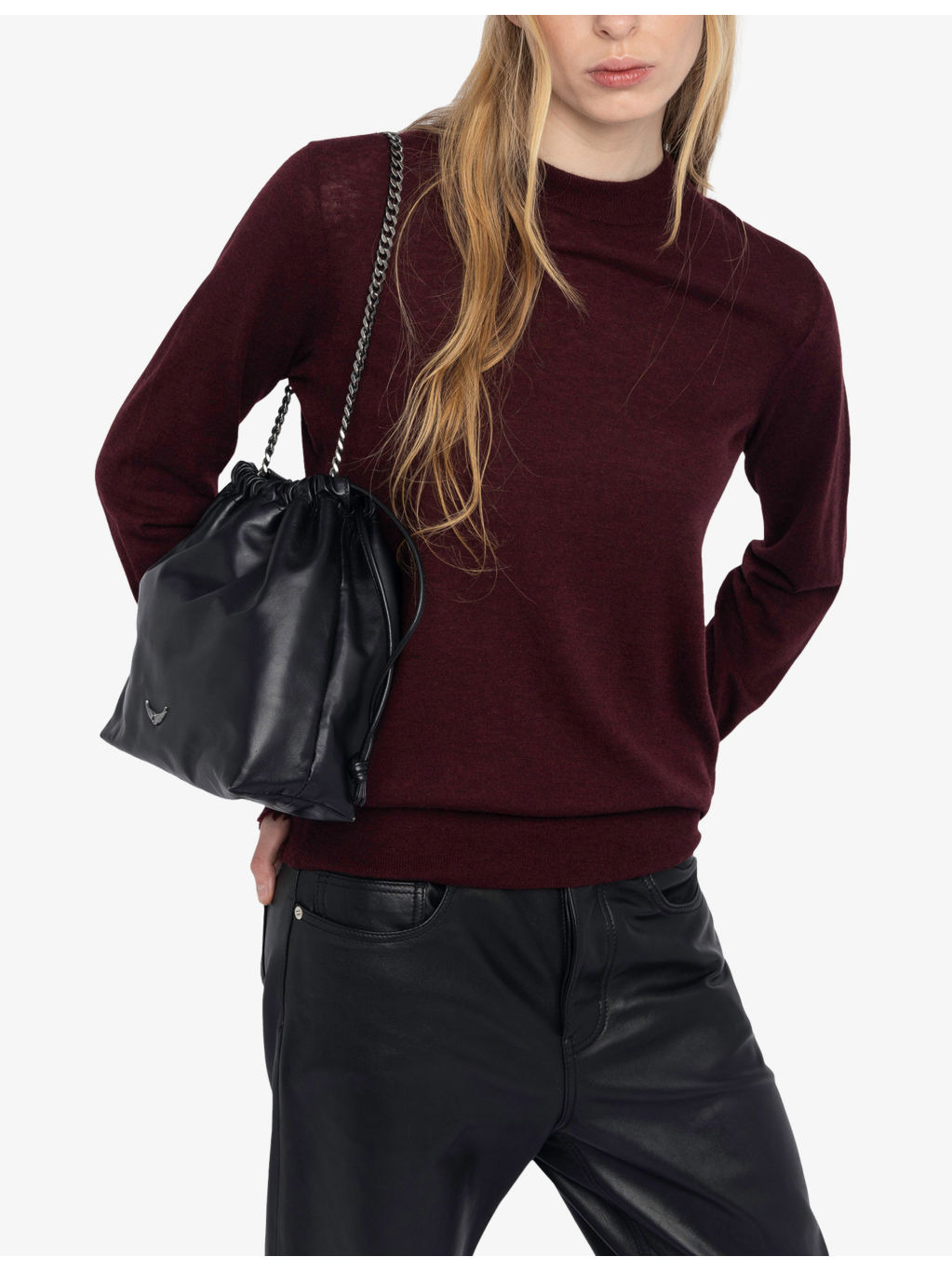 Ivy Round-Neck Cashmere Jumper - 5
