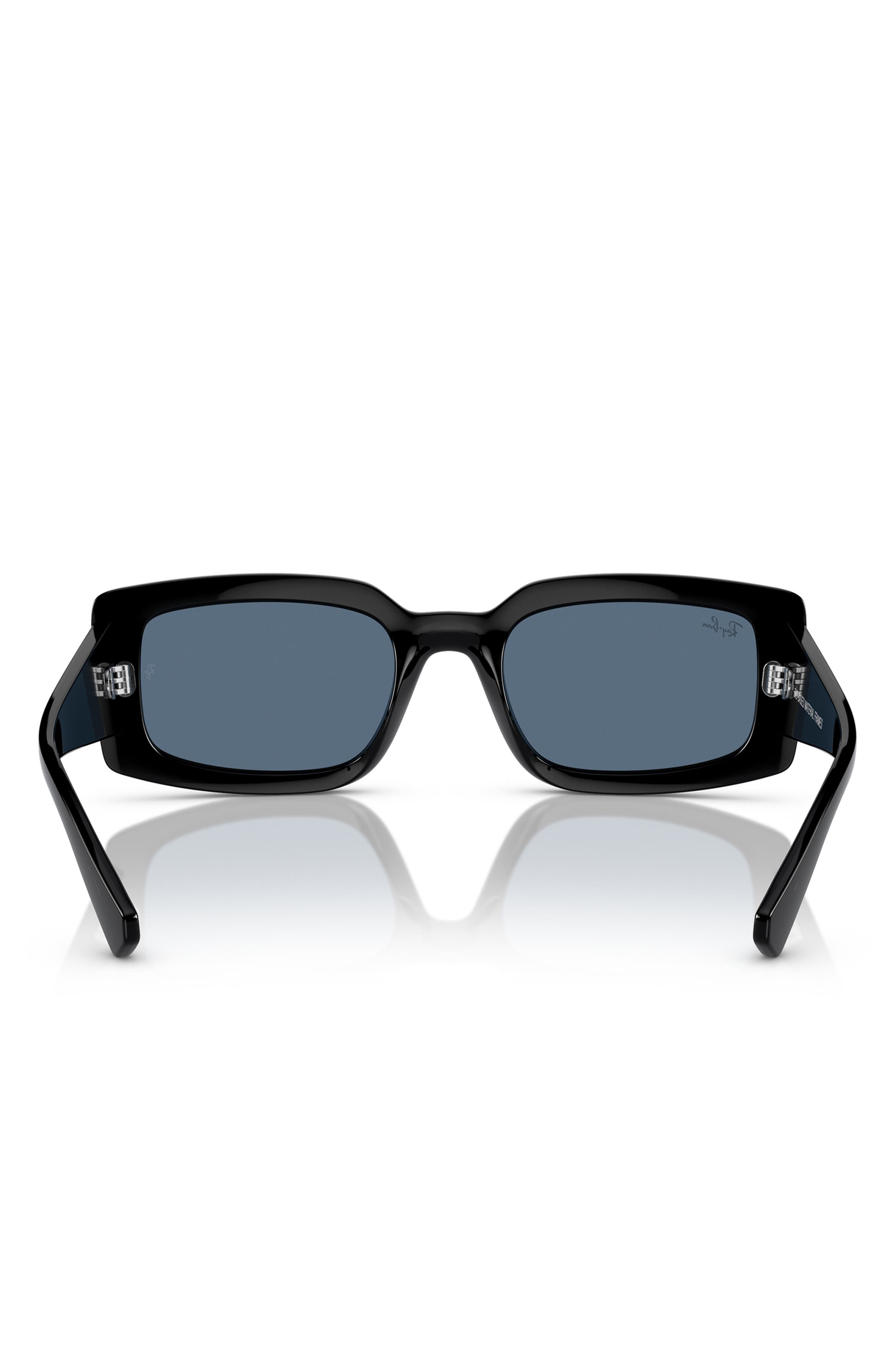 Ray-Ban Kiliane 54mm Pillow Sunglasses in Black Blue at Nordstrom - 4