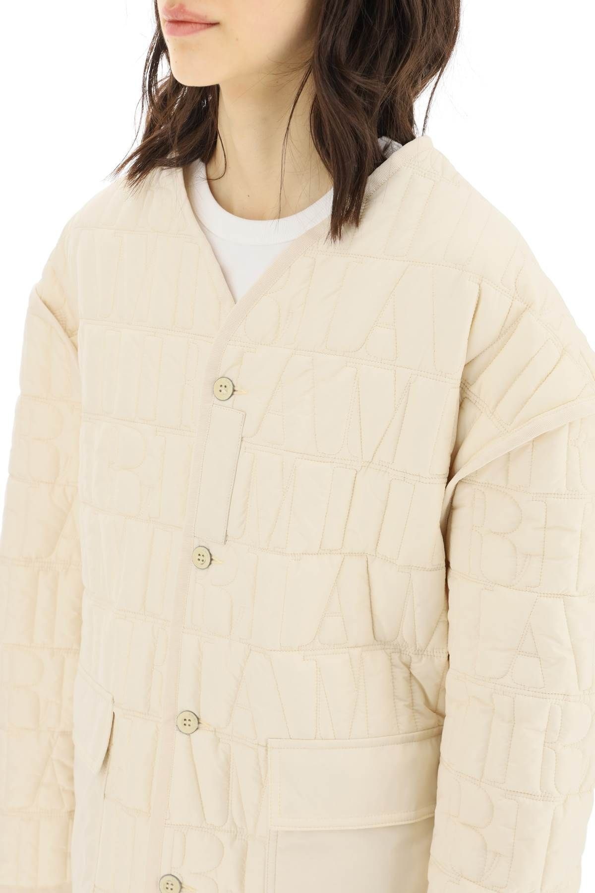 OVERSIZED QUILTED JACKET - 5