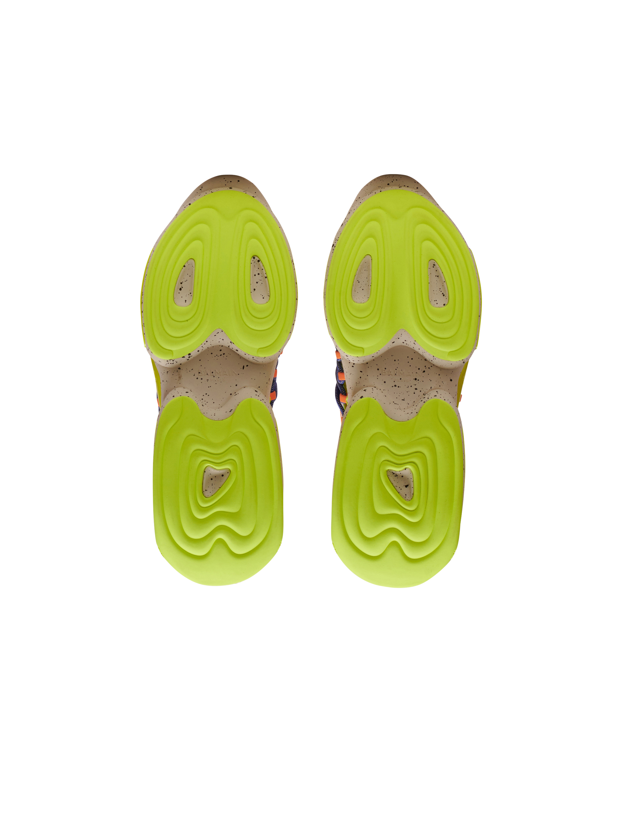 B-Bold low-top trainers in neoprene and suede - 5