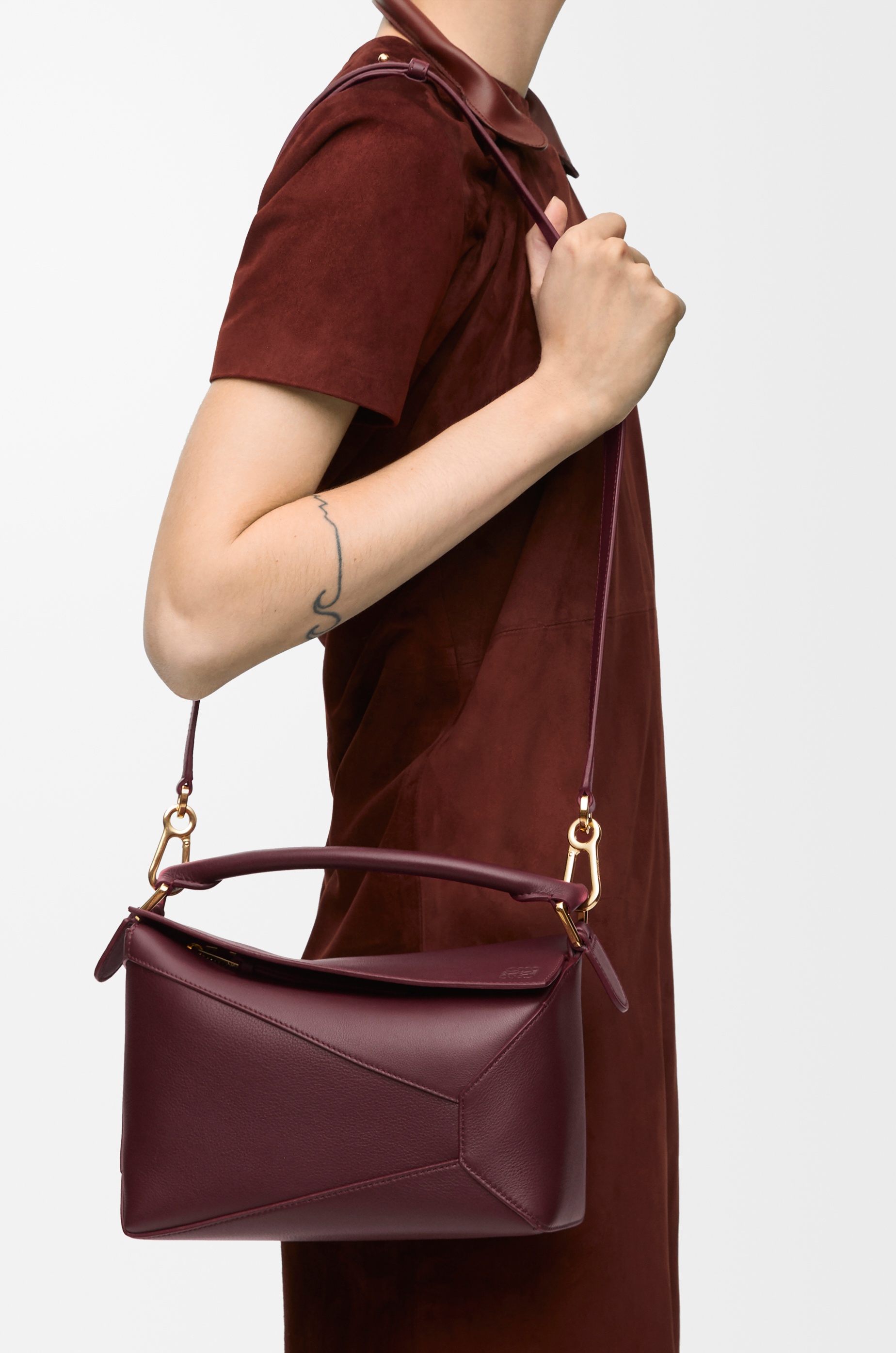 Small Puzzle bag in classic calfskin - 3