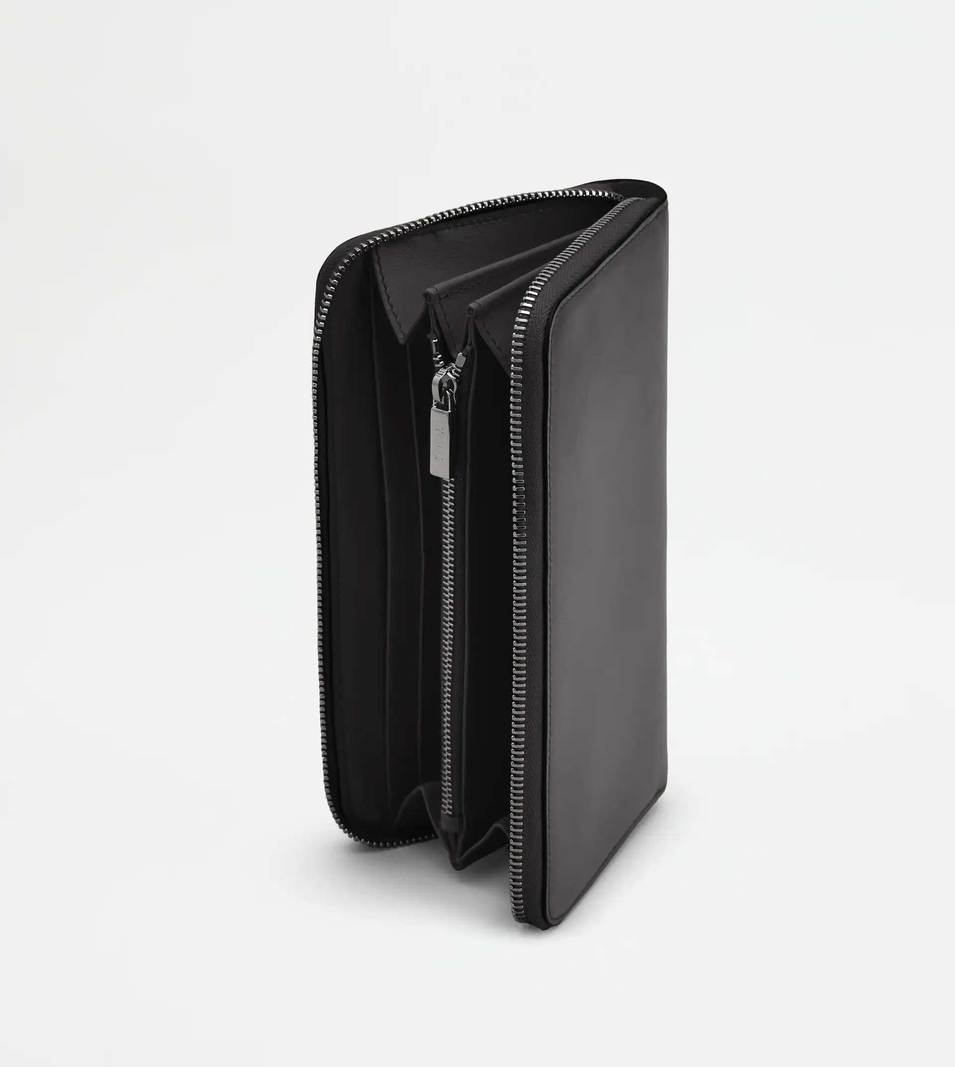 WALLET IN LEATHER - BLACK - 2