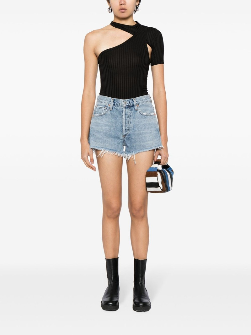 Citizens of Humanity Corey frayed denim shorts outlook