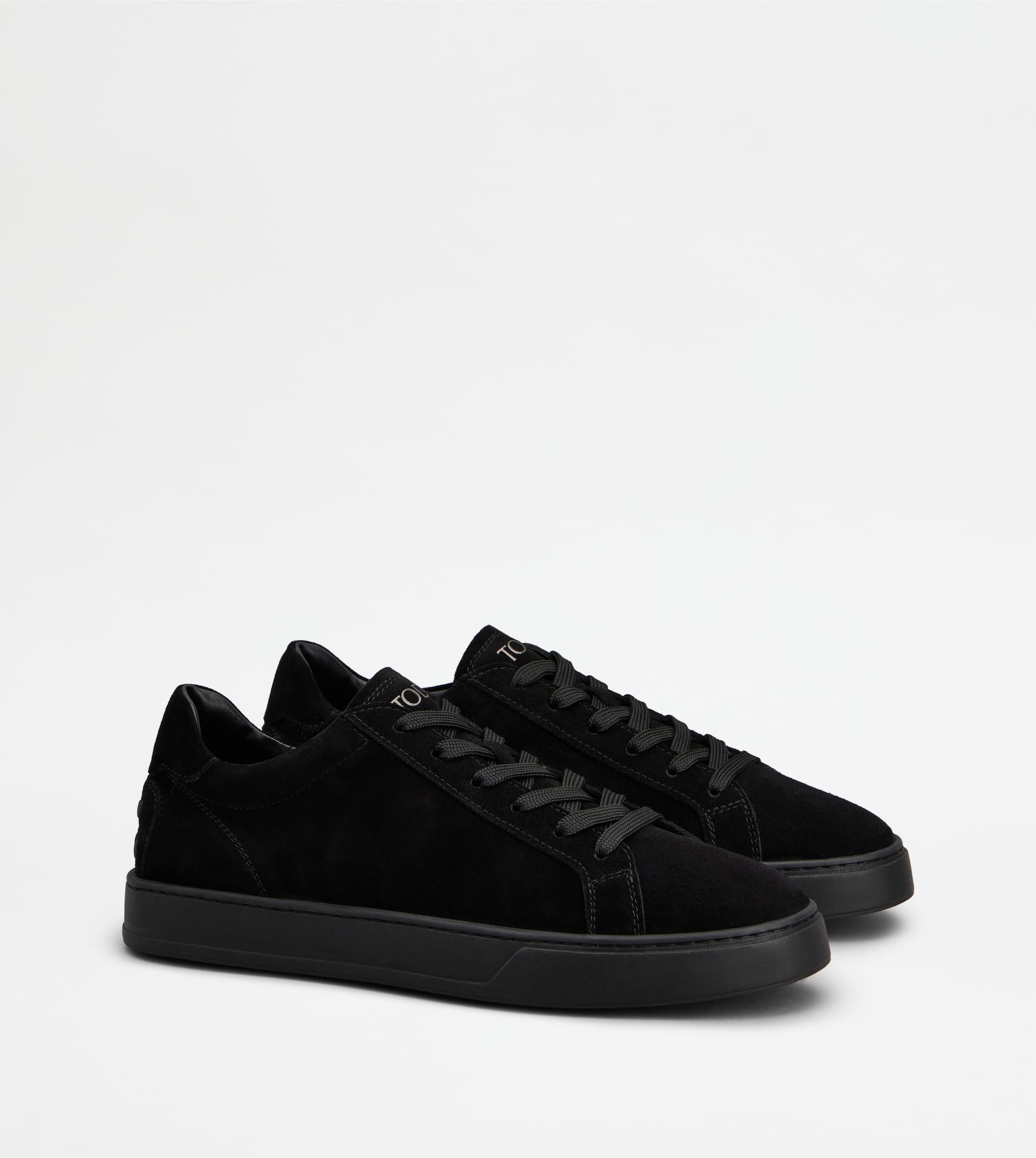 SNEAKERS IN SUEDE - BLACK - 2