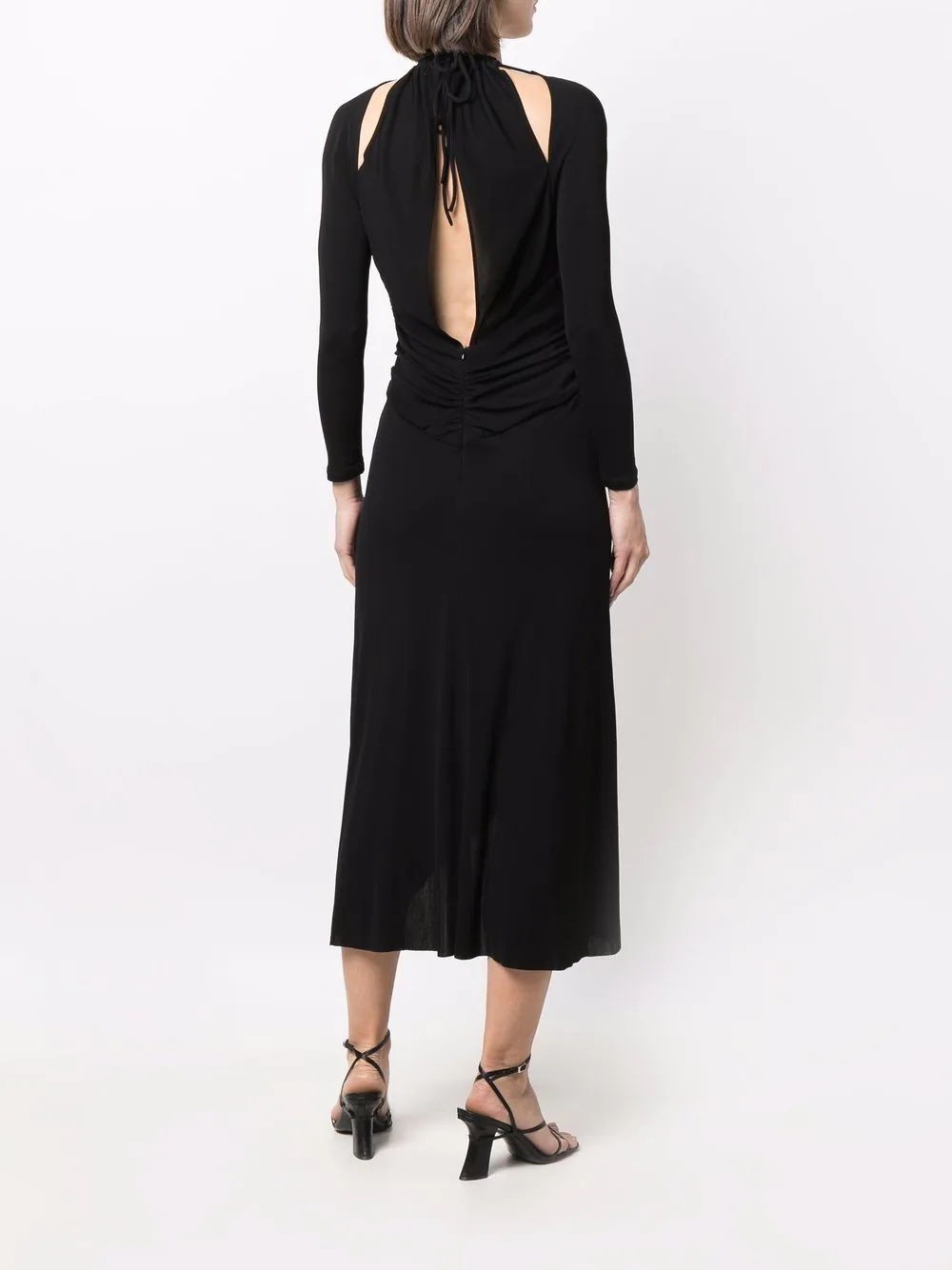 Jadessi cut-out midi dress - 4