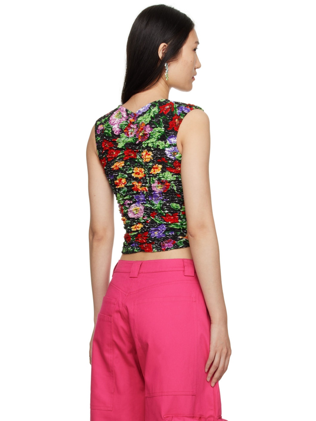 Black Maisie Tank Top - 3