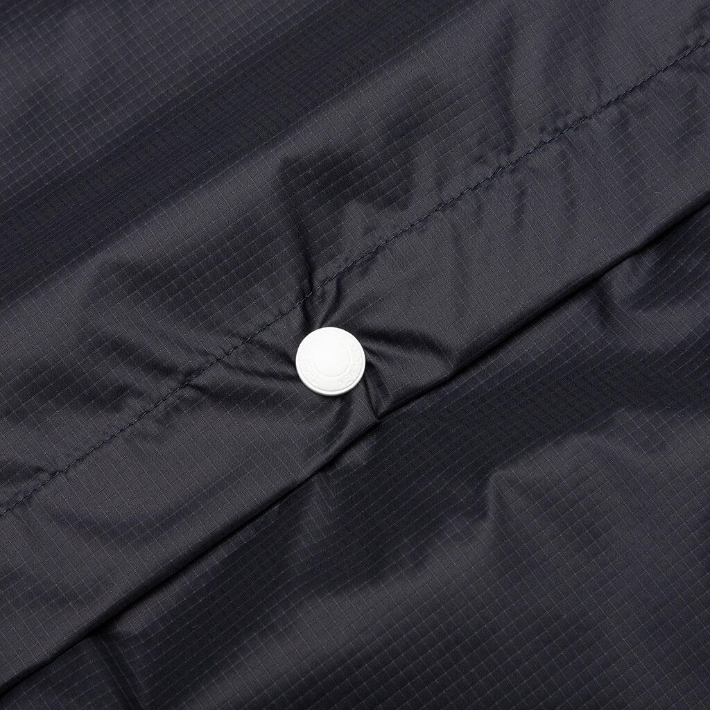 logo patch hooded jacket - 7