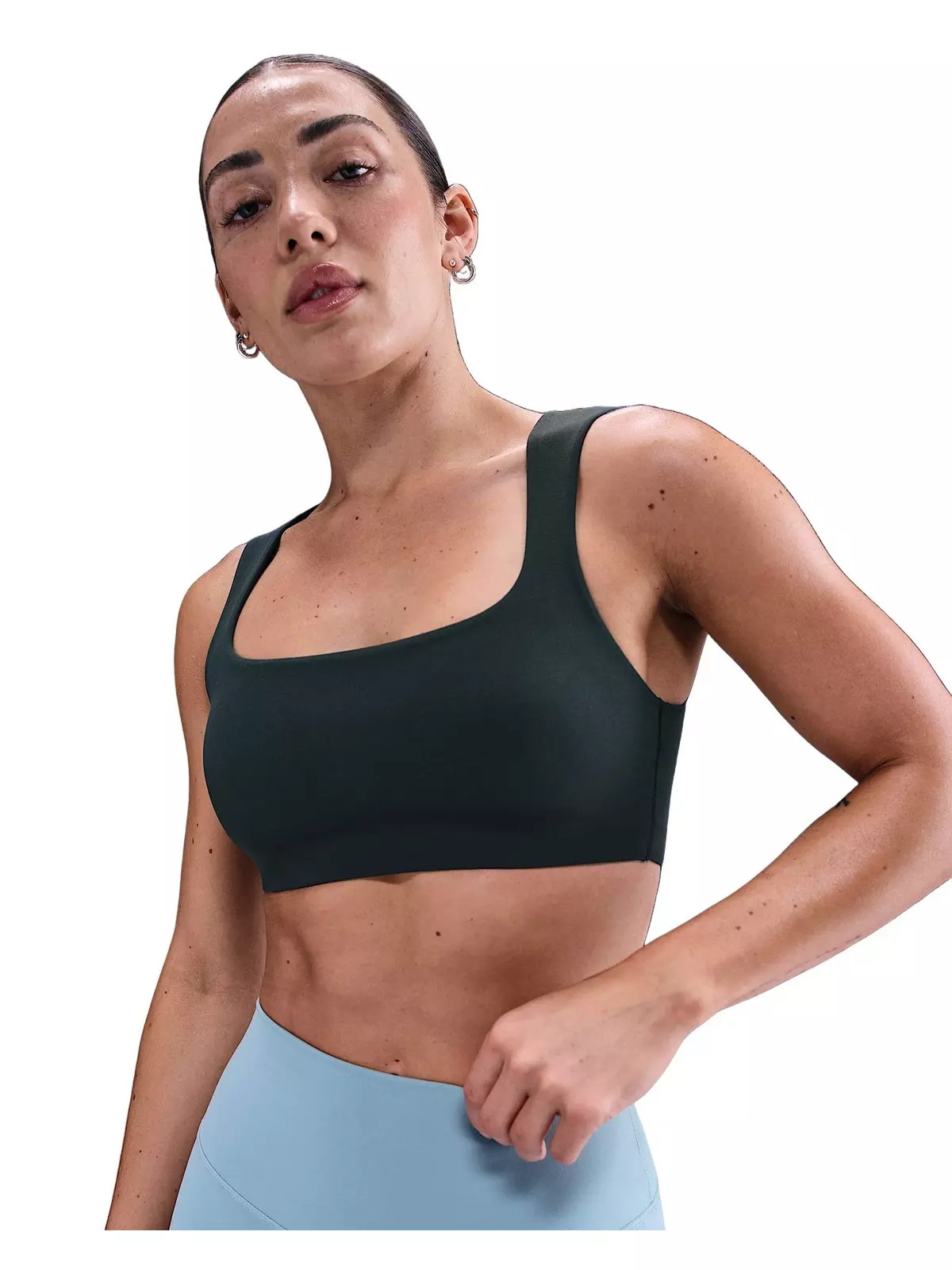 Women's Zenvy Light-Support Lightly Lined Sports Bra - Green - 1