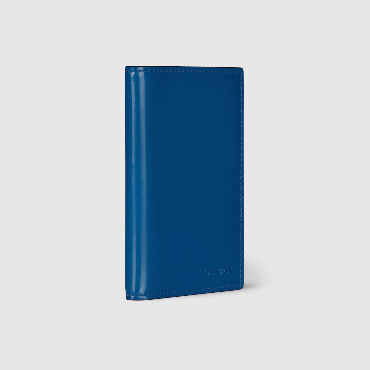 Bi-fold embossed card case - 3