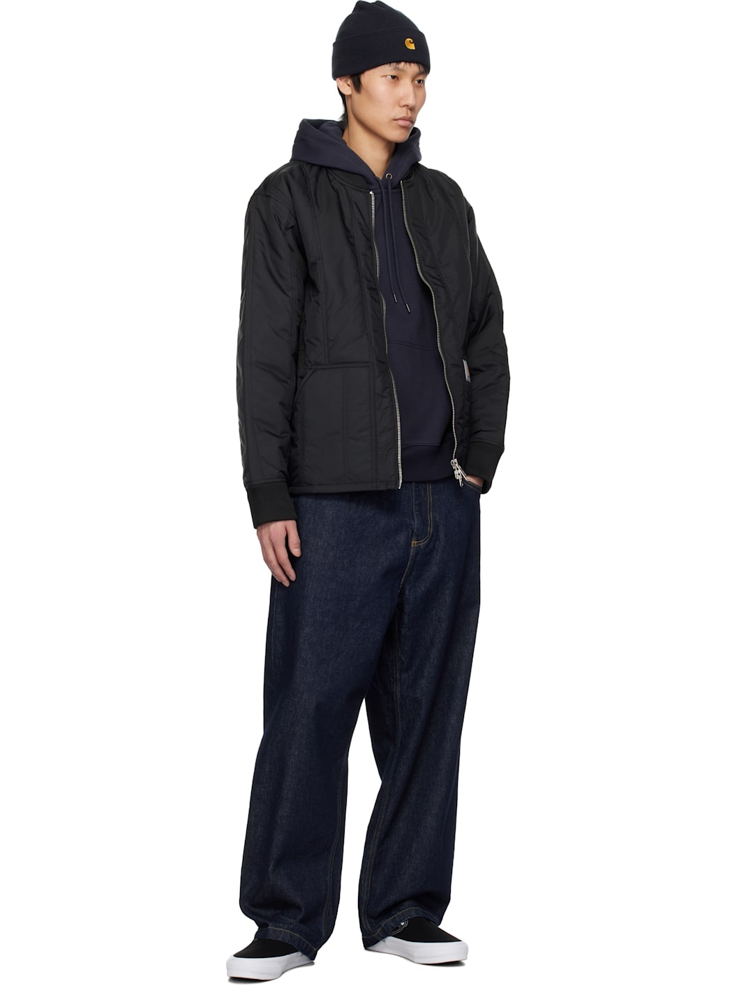 Black Lachlan Liner Jacket - 4