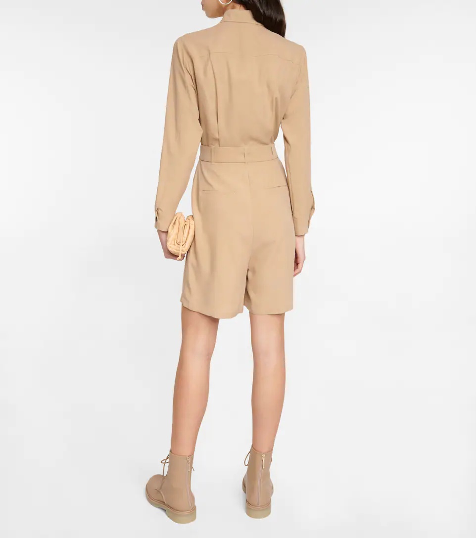 Madre silk playsuit - 3