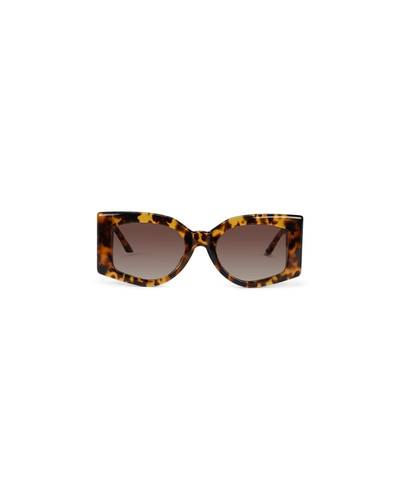 CASABLANCA Gold & Brown The Magazine Sunglasses outlook