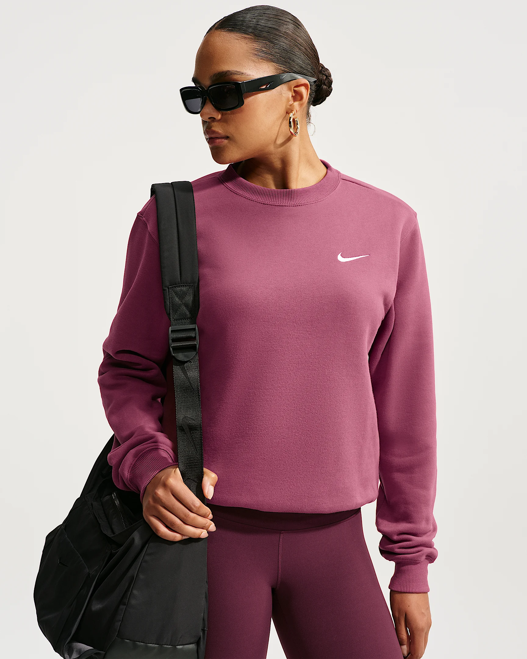 Nike Studio Fleece Medium Weight Women's Crew - 1