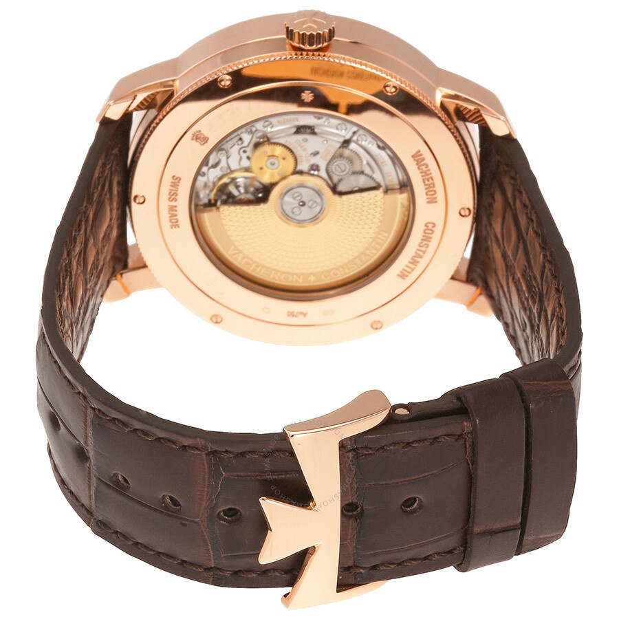 Vacheron Constantin Traditionnelle World Time 18kt Rose Gold Men's Watch 86060/000R-8985 - 3