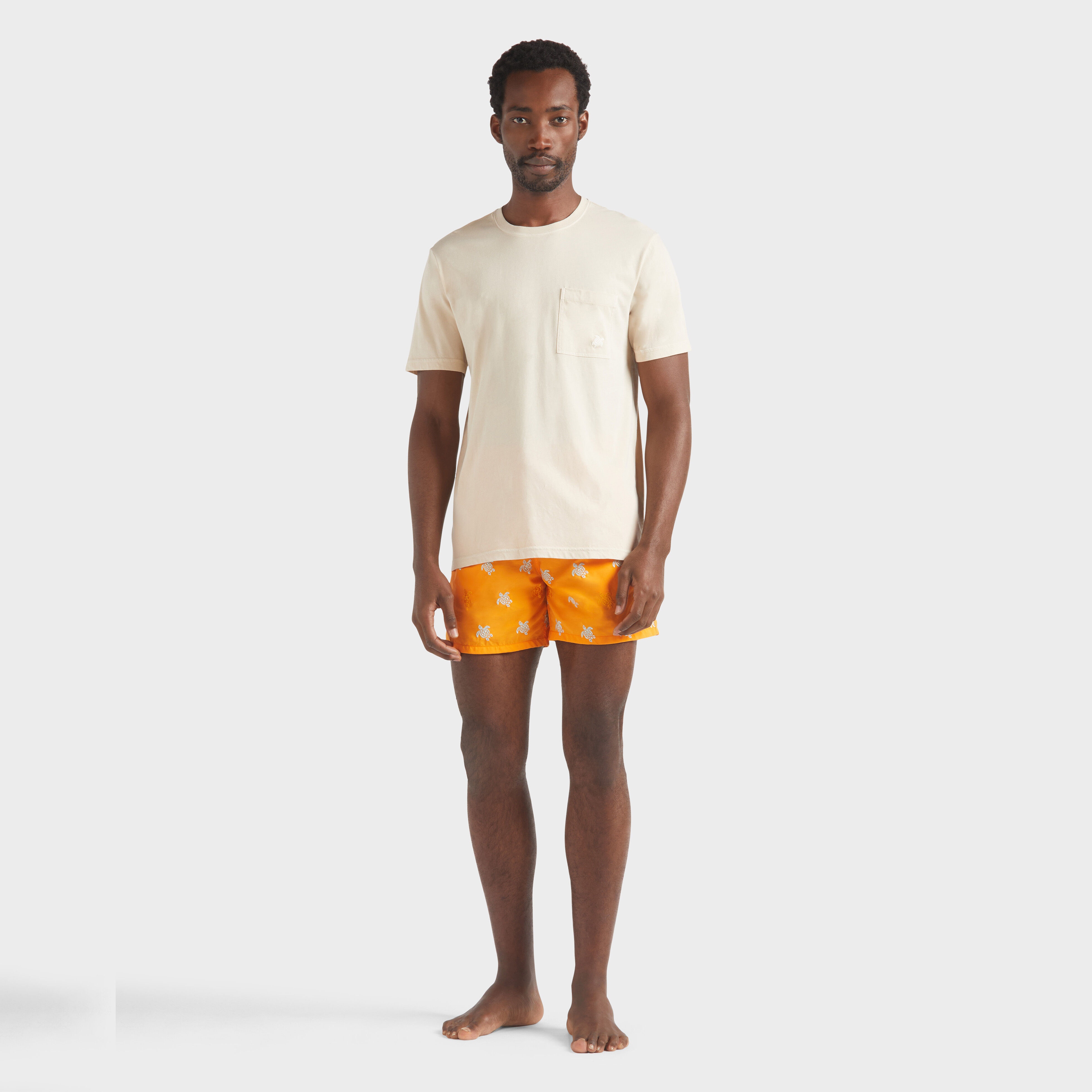 Men Solid Organic cotton T-shirt Natural Colors - 3