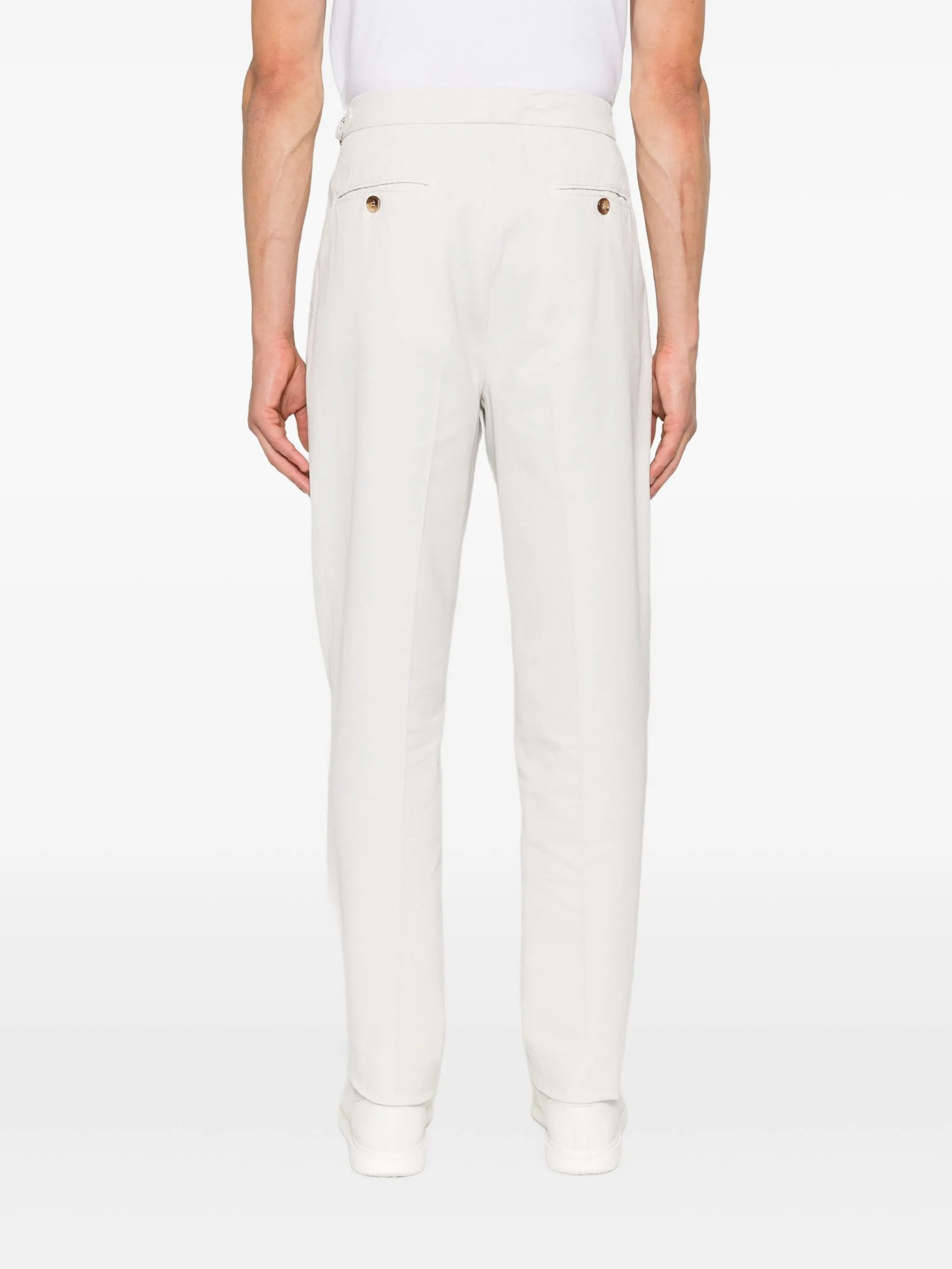 Brunello Cucinelli Pleated Button Trousers - 3