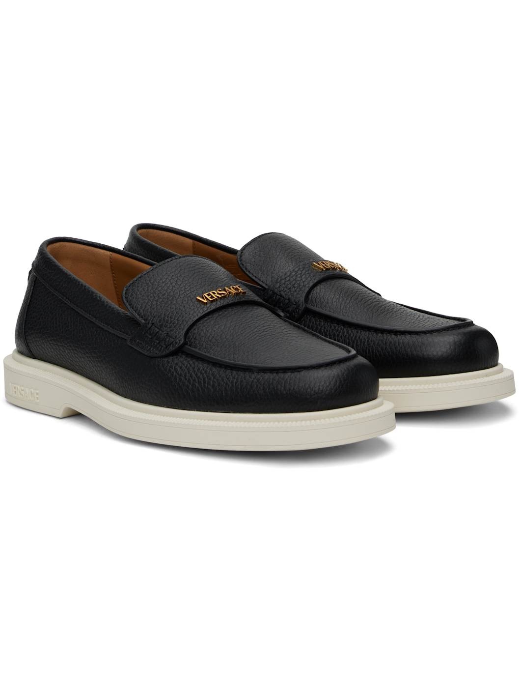 Black Giuliano Loafers - 4