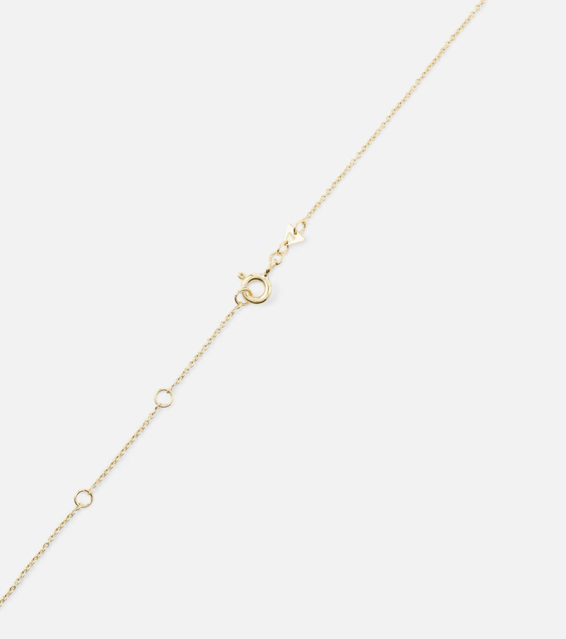 ALIITA Casita 9kt yellow gold necklace with enamel outlook