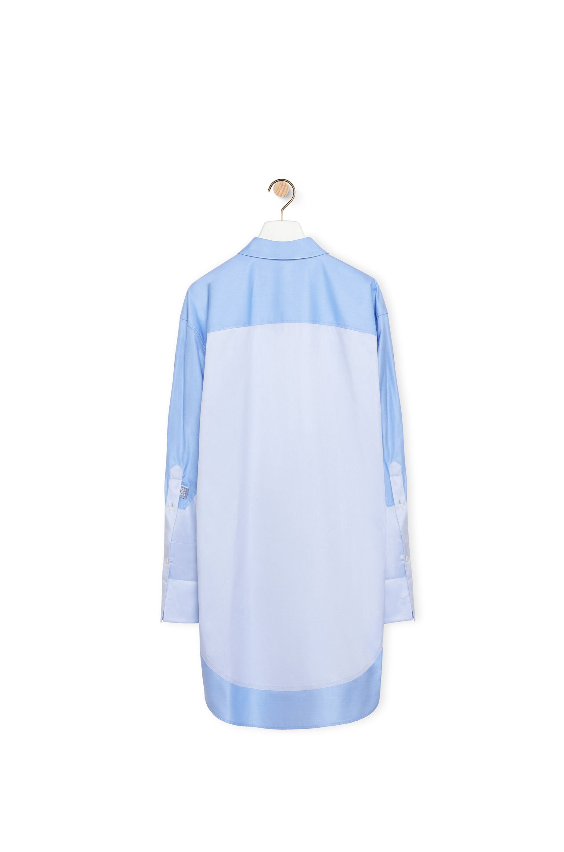Trompe l'oeil shirt in cotton - 2