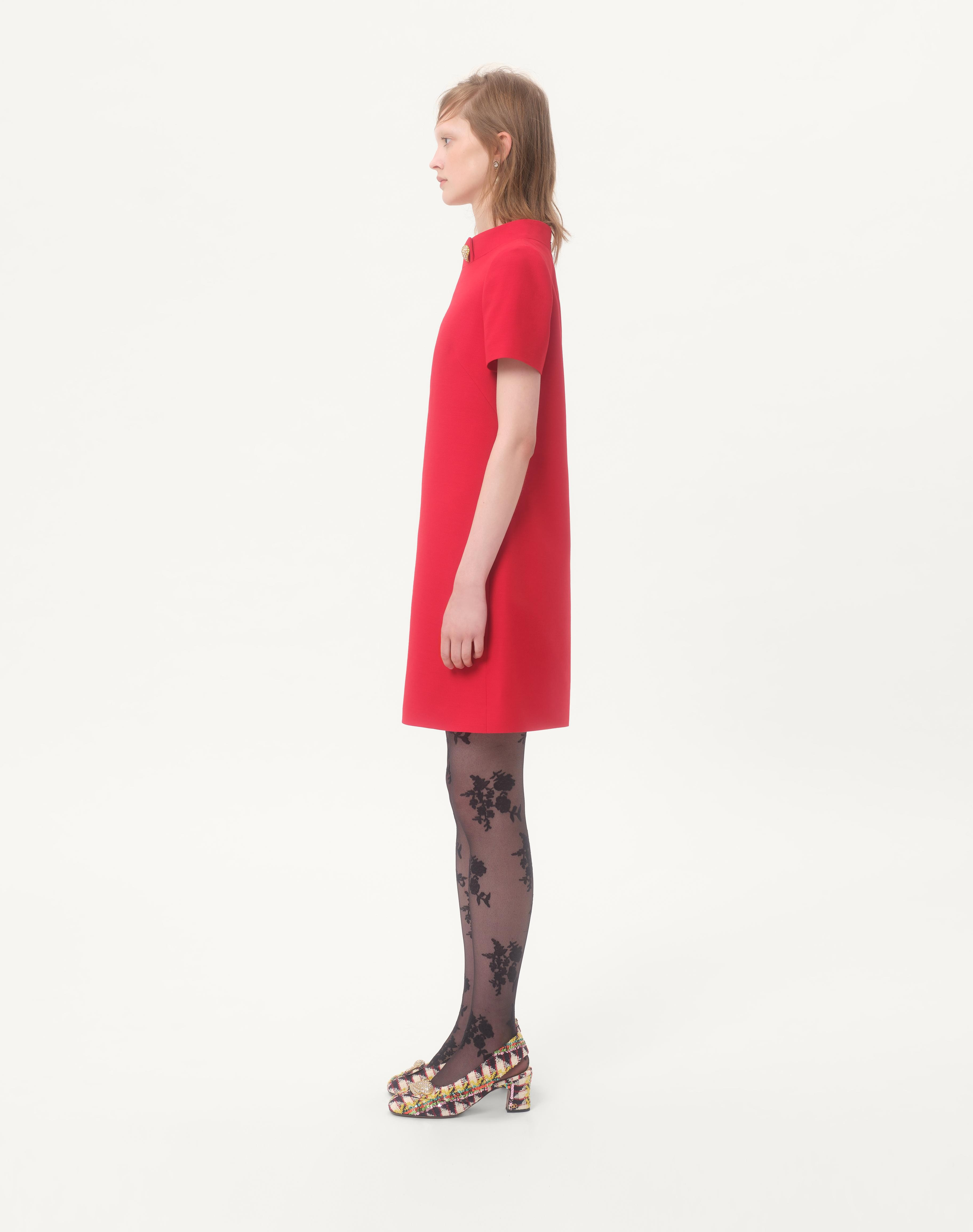 CREPE COUTURE SHORT DRESS - 6