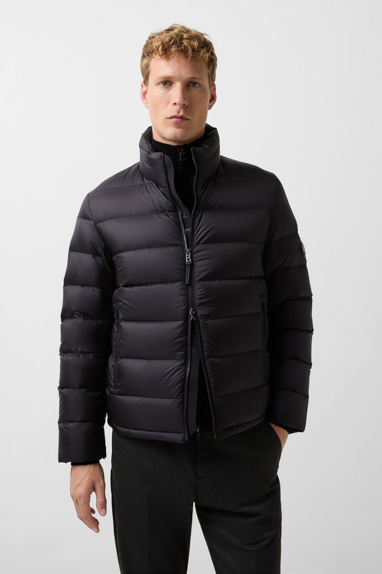Hugh down jacket in Black - 2