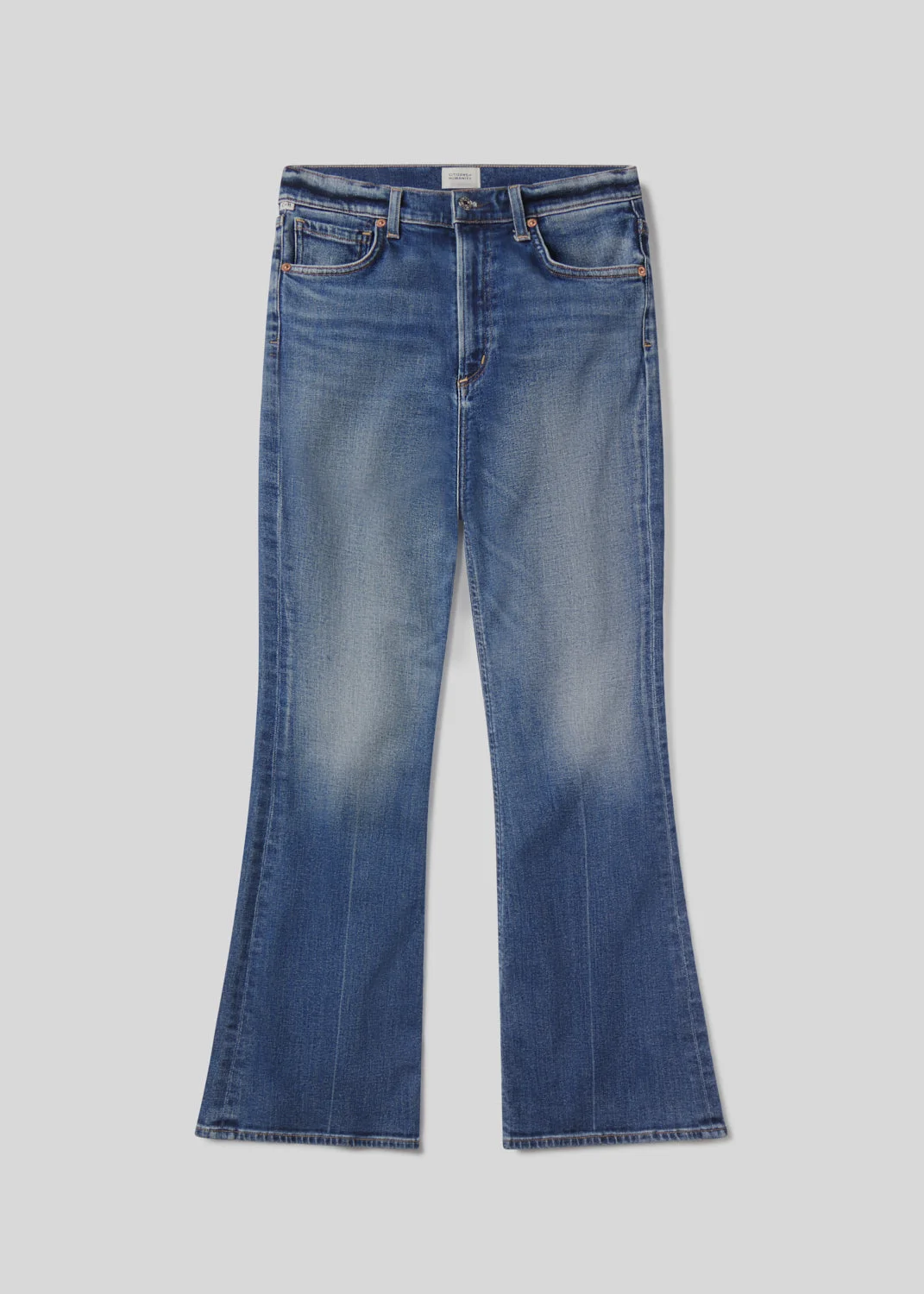 Lilah High Rise Bootcut 32.5"
In Abalone - 1