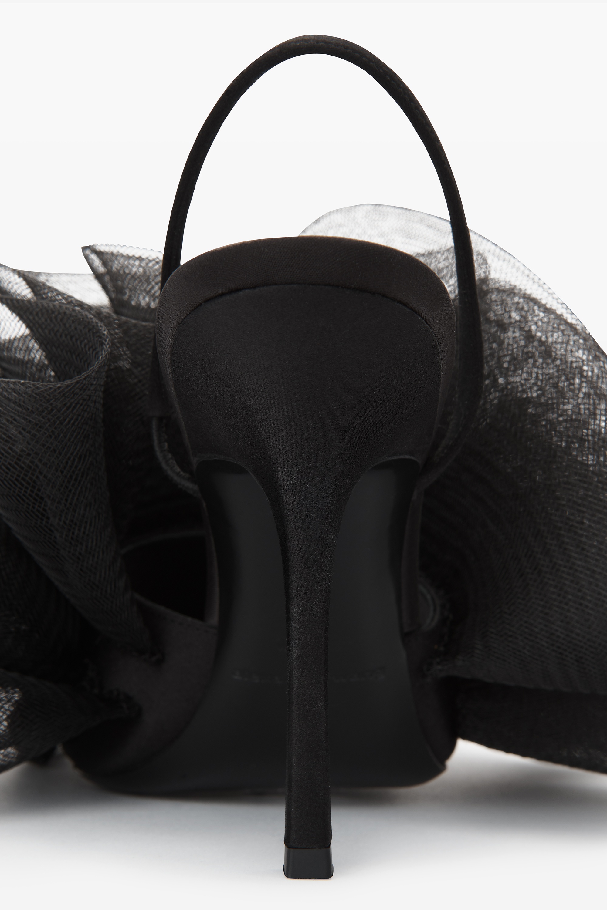 POM 105 SLINGBACK IN MESH/SATIN - 5