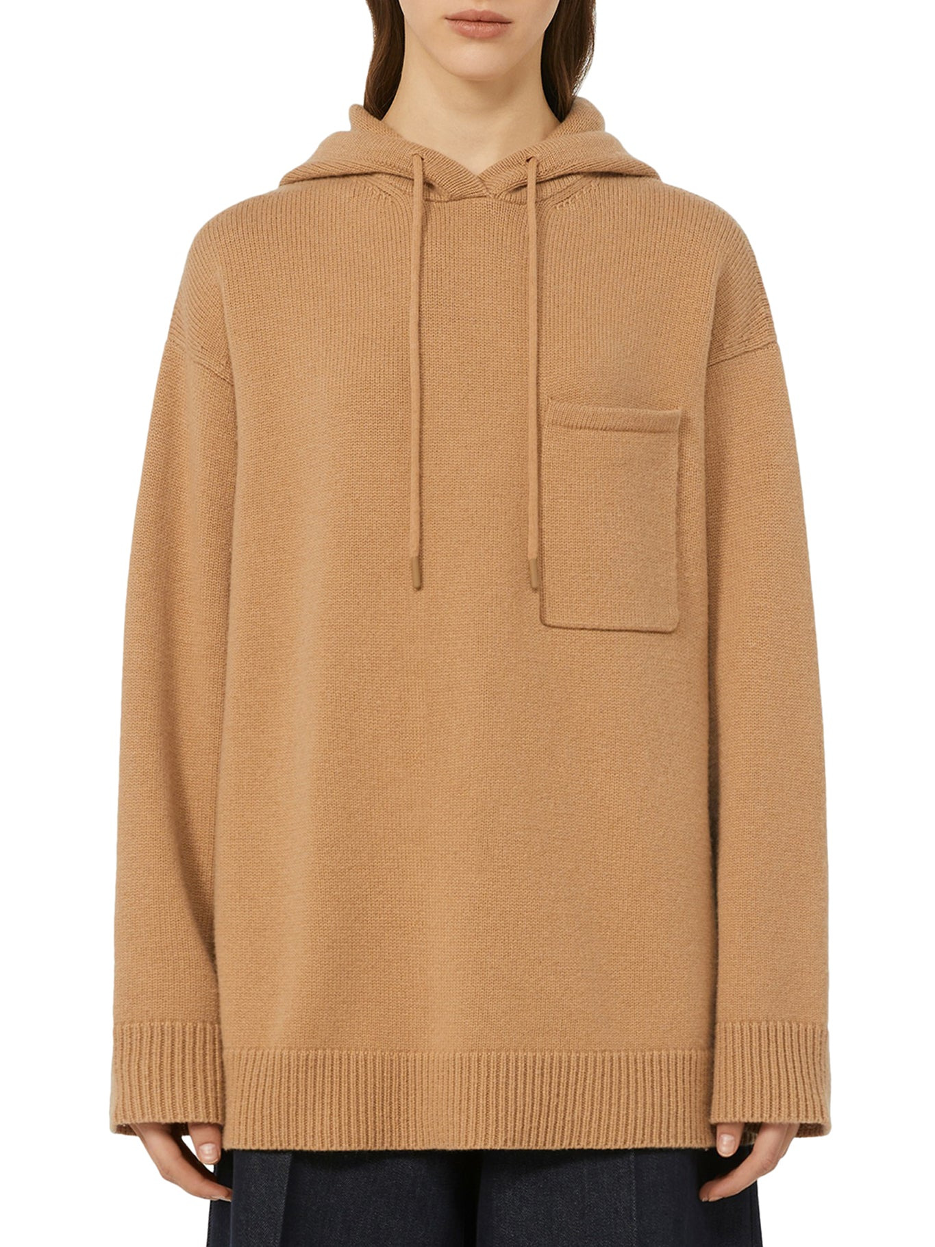 WOOL AND CASHMERE HOODIE - 3