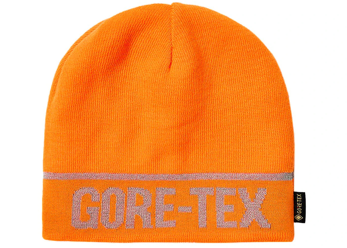 Palace GORE-TEX Nein Cuff Beanie Tiger Orange - 3